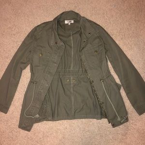Army green jacket